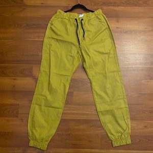 Mustard Men Joggers Pants